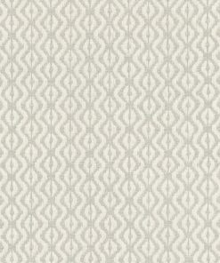 Rasch – Beachhouse – 410679 Világosszürke/fehér geometrikus vlies tapéta
