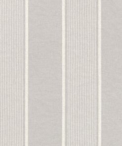 Rasch – Country Charme – 463972 szürke, fehér csíkos vlies tapéta