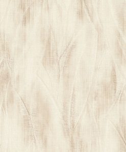 Rasch – Country Charme – 486247 bézs, krém színű levélmintás vlies tapéta