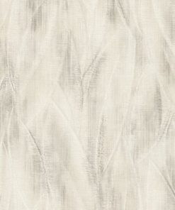 Rasch – Country Charme – 486254 szürke, fehér nagy levélmintás vlies tapéta